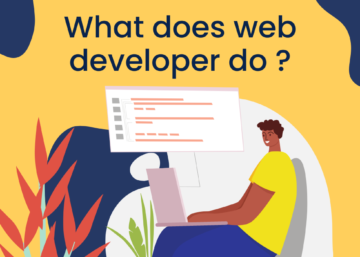 What does web developer do