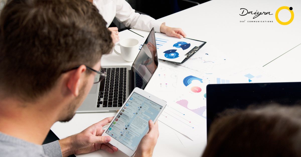 Creative team at Daiyra 360 Communication providing digital marketing, SEO, PPC, and social media services in Dubai, UAE